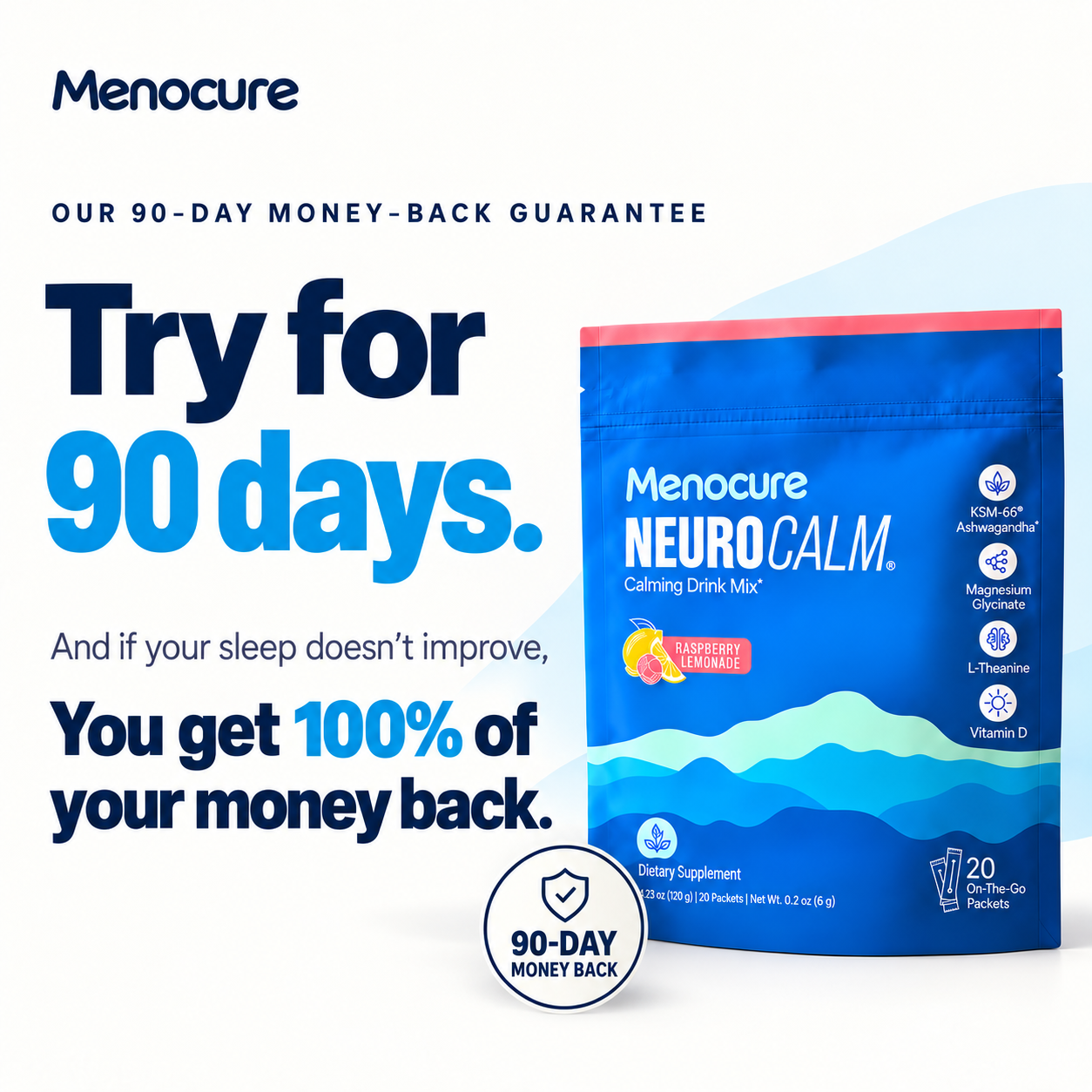 NeuroCalm by Menocure - 5-in-1 Sleep Assistant